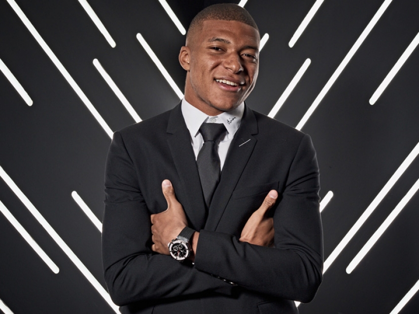 Kylian Mbappé es el nuevo embajador de Hublot