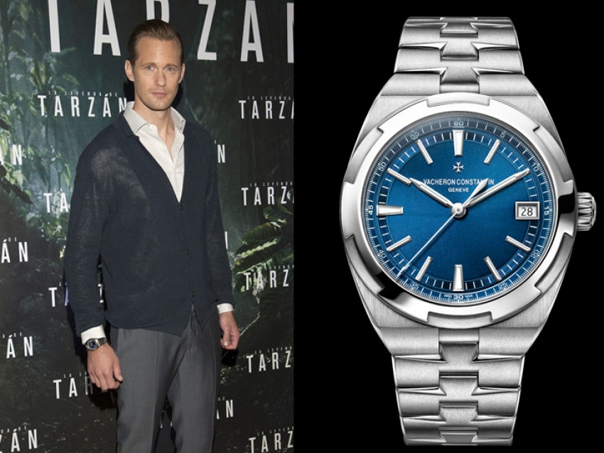 Alexander Skarsgård usó Vacheron Constantin en la presentación de La leyenda de Tarzán