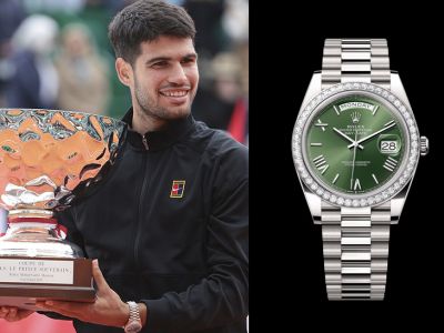 El lujoso Rolex con el que Alcaraz alzó su nueva Copa Masters de Montecarlo