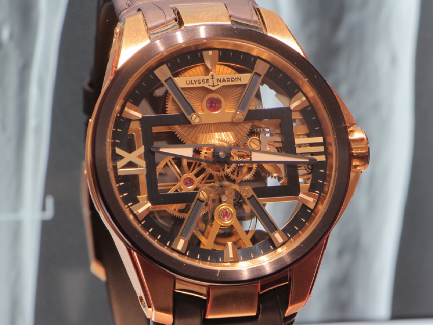 Ulysse Nardin sorprende con el magnífico Skeleton X