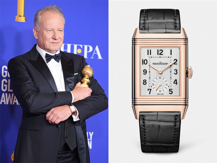 Stellan Skarsgård con Jaeger-LeCoultre en los Globos de Oro