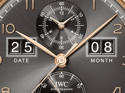 SIHH 2015: IWC Portugieser Calendario Perpetuo Digital Fecha-Mes Edición 75 aniversario