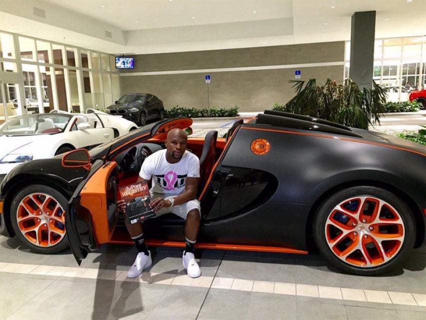 Un Bugatti Veyron Grand Sport de Floyd Mayweather vendido por 4 millones de dólares