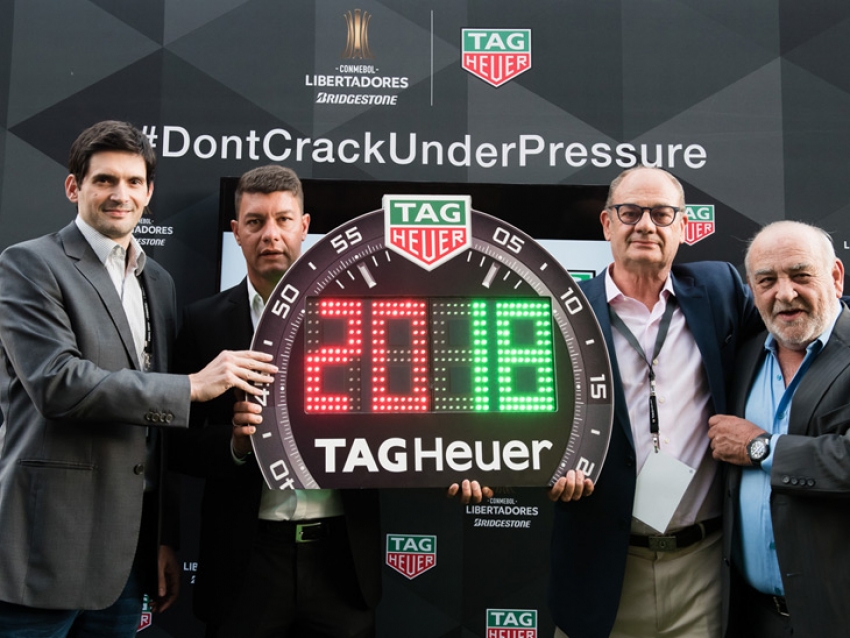 TAG Heuer es el nuevo Cronometrador y Reloj Oficial de la Copa Libertadores