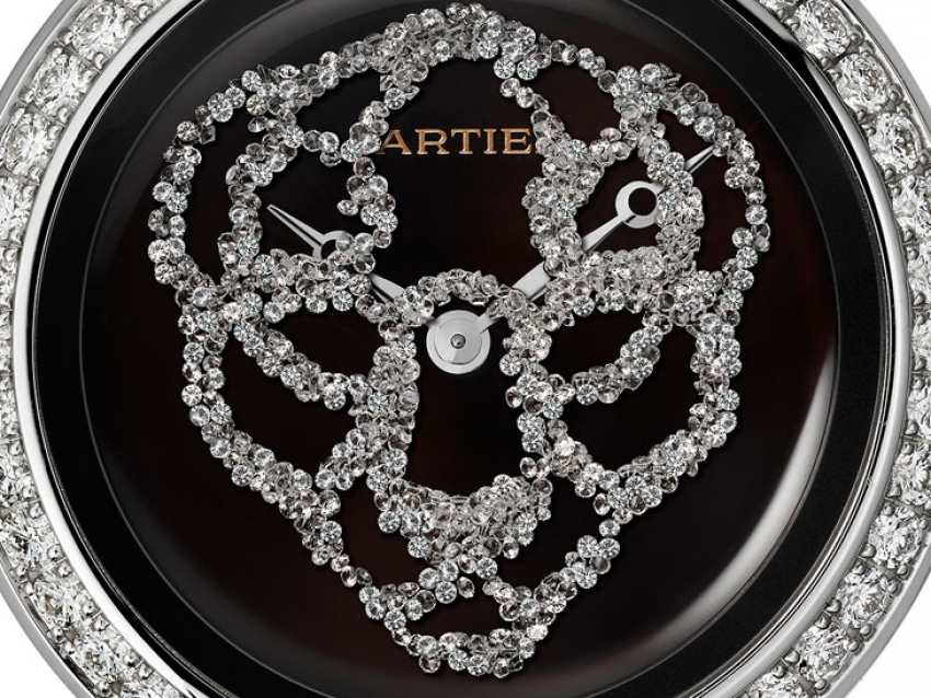 El reloj Cartier Révélation d’une Panthère y sus 650 diamantes en el dial