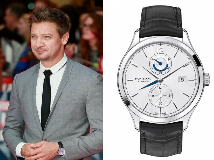 Jeremy Renner usó Montblanc en la premiere de “Capitán América: Civil War”‏