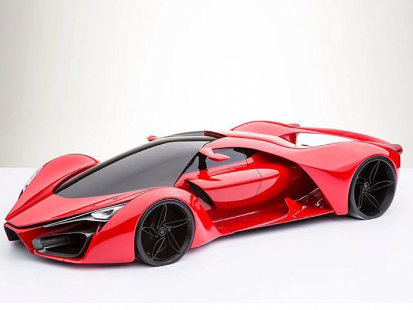 La extraordinaria Ferrari F80 Concept