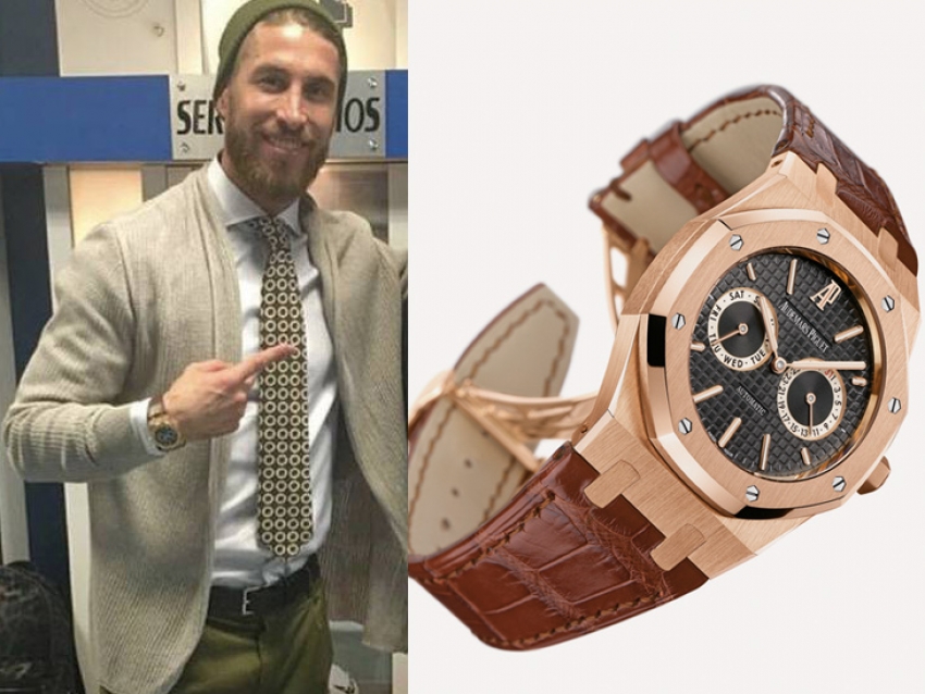 El Audemars Piguet Royal Oak Day &amp; Date de Sergio Ramos