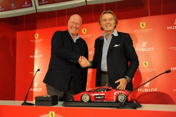 Hublot junto a la poderosa Ferrari