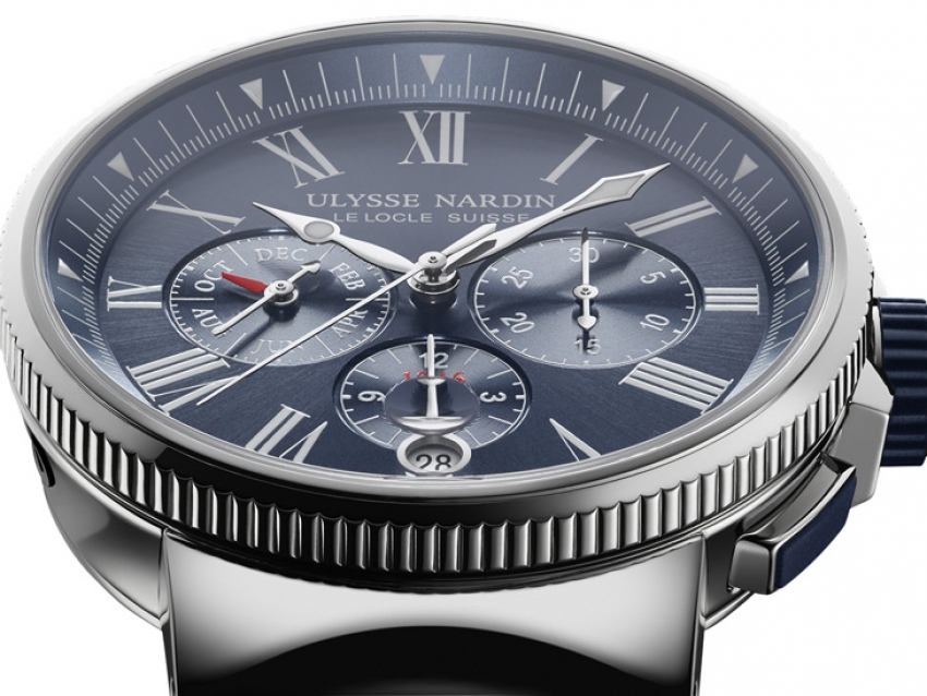 Baselworld 2016: El distinguido Marine Chronograph Anual Calendar de Ulysse Nardin